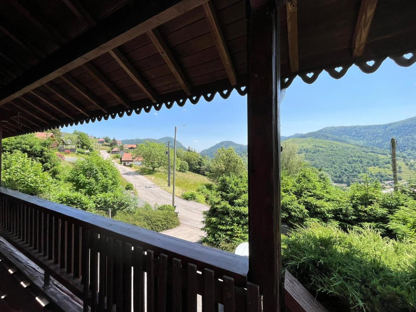 בוסאנג Chalet Bois Vue Panoramique : 2 Logements Et Sauna מראה חיצוני תמונה